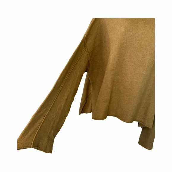 Dress Forum of Los Angeles oversized drop shoulder high low sweater size S - Picture 2 of 10